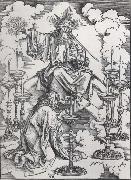 Albrecht Durer The Vision of the Seven Candleticks painting